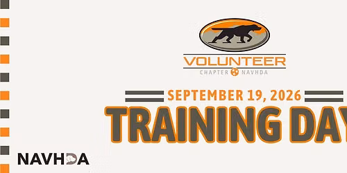 SEPTEMBER TRAINING DAY