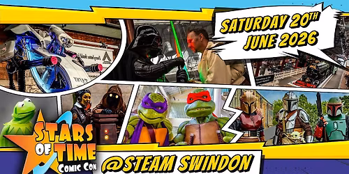 Stars of Time Comic Con at STEAM(Purchase Guest Photoshoots)