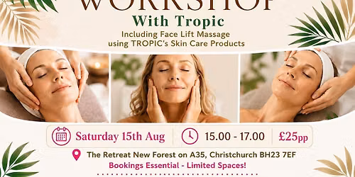 Facial Pilates Workshop with Tropic