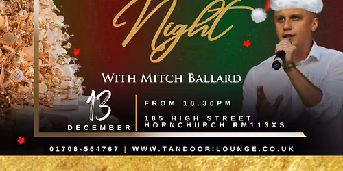 Xmas Live Music Night With Mitch Ballard