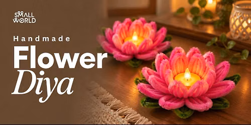 Handmade Flower Diya