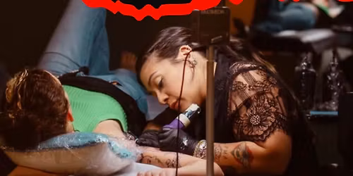 Halloween Isn't Over Tattoo Pop Up with Amygdala Ink