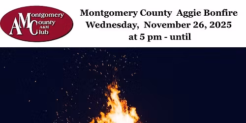Montgomery County Aggie Bonfire