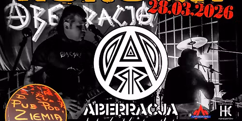 Koncert - ABERRACJA - electro\/post\/punk - Pub Pod Ziemi\u0105
