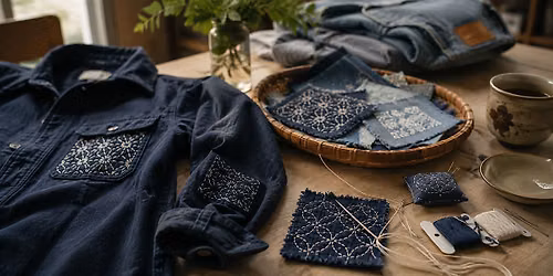 Sashiko Visible Mending Workshop: Turn Repair into Design