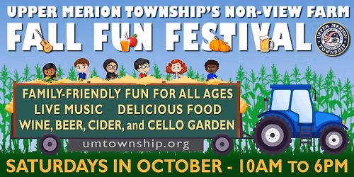 Upper Merion Township Fall Fun Festival at Nor-View Farm