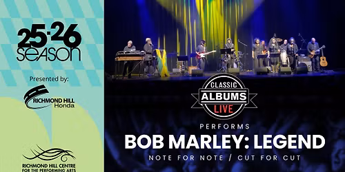 Classic Albums Live: Bob Marley, Legend