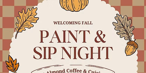 Paint & Sip at Almond Coffee & Cuisine