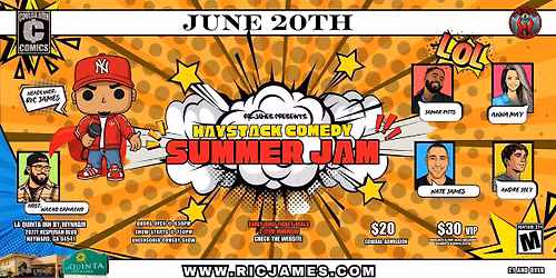 Haystack Comedy Summer Jam