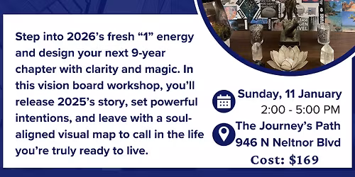 2026 Vision Board Workshop with Harmony Pavett