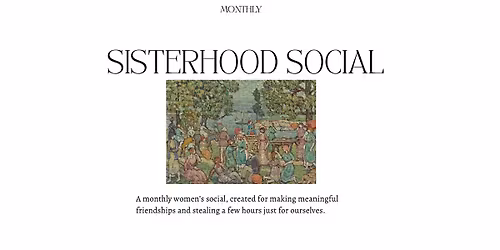 Sisterhood Social - April