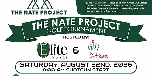 The Nate Project Golf Tournament \u26f3\ufe0f