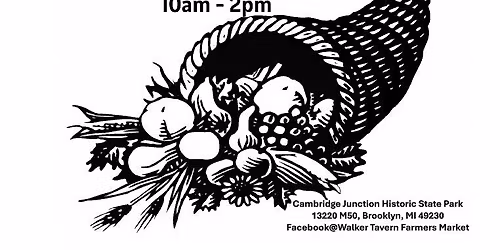 Opening Day of Walker Tavern Farm & Craft Market 