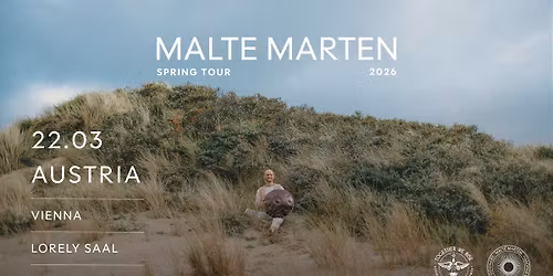 SOLD OUT Malte Marten Solo Spring Tour Live in Wien 