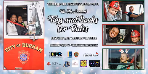 Toys and Books for Rides 2025