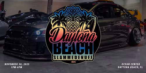 Slammedenuff Daytona Beach Car Show 2025