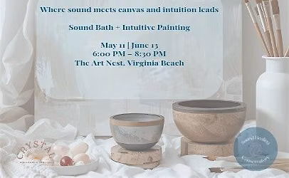 Frequency & Flow: A Painted Sound Bath Experience