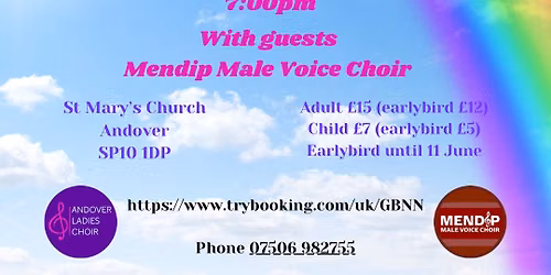 Sun, Skye, and Rainbows- a concert of traditional and contemporary songs with guests Mendip MVC