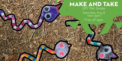 Make and Take: DIY Pet Snake