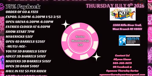 OGEMAW THURSDAY SERIES #3