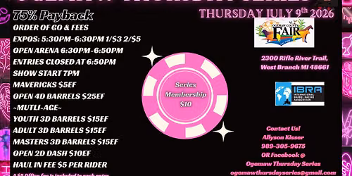 OGEMAW THURSDAY SERIES #3