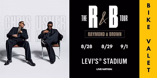 Chris Brown & Usher: Volunteer for Bike Parking at Levi's Stadium