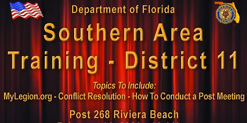 Southern Area Training for District 11