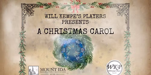 Will Kempe's Players Presents: Charles Dickens' A Christmas Carol