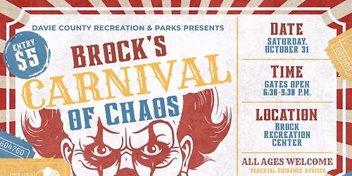 Halloween Spooktacular: "Brock's Carnival of Chaos"