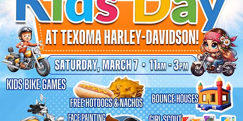 Texoma H-D & FOR THE KIDS Benefit Foundation Kids Day Event
