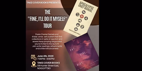 The "Fine I'll Do It Myself" Tour Book Launch!!