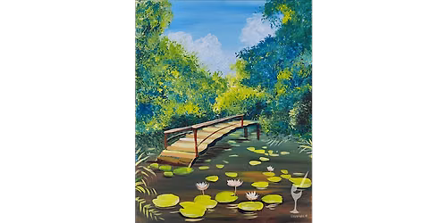 Monet\u2019s Garden - Paint and Sip in Houston | Classpop!\u2122