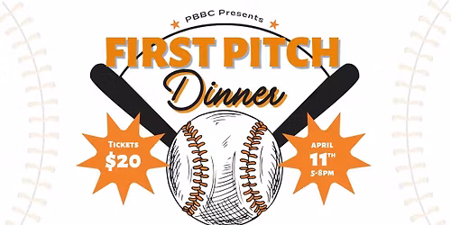 First Pitch Fundraising Dinner