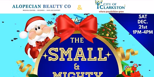3rd Annual Small and Mighty Christmas Party & Toy Drive