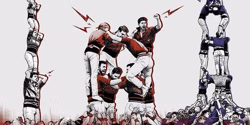 Human Towers in Edinburgh - Catalan Castells Performance