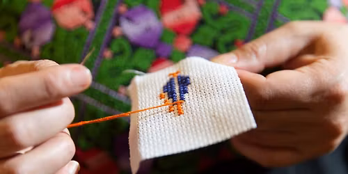 Tatreez og te - foredrag og workshop om palestinsk broderi Tatreez