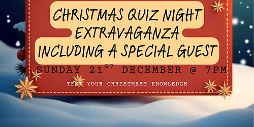 \ud83c\udf81CHRISTMAS QUIZ NIGHT \ud83c\udf84