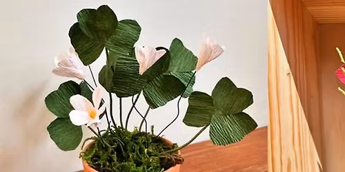 Holiday Paper Flower Arrangement Workshop