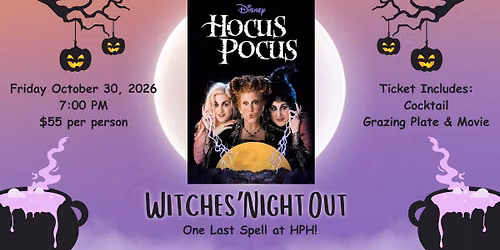 Witches' Night Out - One Last Spell at HPH