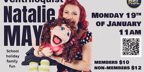Natalie May - Ventriloquist