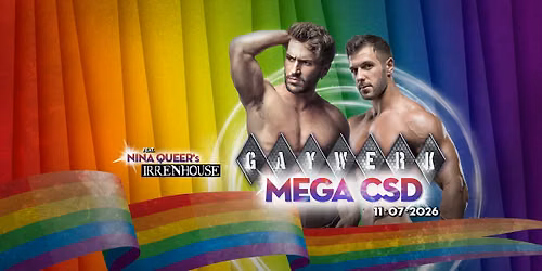 MEGA CSD GAYWERK Mannheim f\u00fcr Gays and Friends