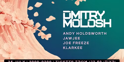 Deeper Connections presents: DMITRY MOLOSH | 25.07.26 | Exeter