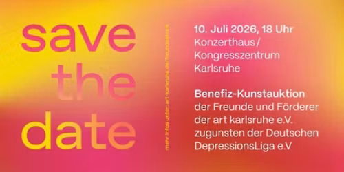 3. Benefiz-Kunstauktion der Freunde und F\u00f6rderer der art karlsruhe e.V.