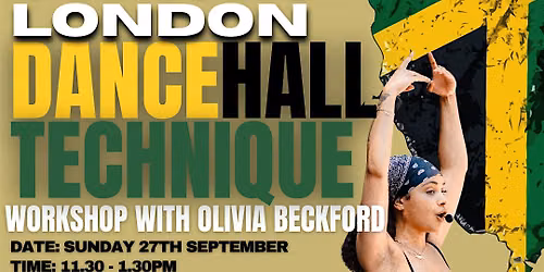 JUNIORS DANCEHALL TECHNIQUE WORKSHOP - LONDON