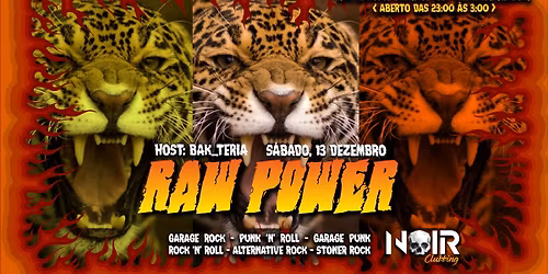 RAW POWER - Garage Rock Night