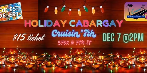 Slay Bells Ring! Holiday Cabargay