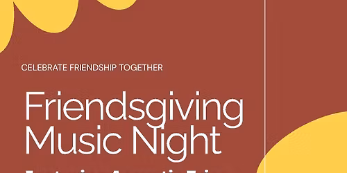 Live Music: Friendsgiving Music Jam