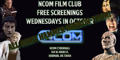 NCom Film Club - Free Movies Wednesdays in October! 10\/29