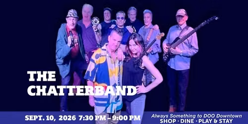 Free Music in the Plaza featuring The Chatterband
