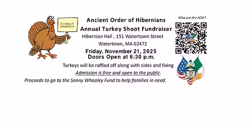 Turkey Shoot Raffle and Fundraiser